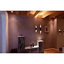 Deko-Light LED wall luminaire APODIS 500, height 50cm, 9W 3000K 350lm 40°, dimmable, rose gold