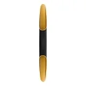 Deko-Light LED Wandleuchte APODIS 800, Höhe 80cm, 12W 3000K 450lm 30°, dimmbar, Gold