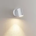 Leseleuchte CAN TILT ROUND, IP20, GU10,  runde Basis mit Schalter, kardanisch, weiß