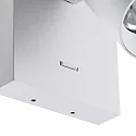 reading lamp CAN TILT SQUARE square, with switch, cardanic swivelling GU10 IP20, white 