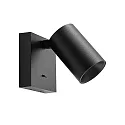 Deko-Light Leseleuchte CAN TILT SQUARE, IP20, GU10, eckige Basis mit Schalter, verstellbarer Kopf, schwarz