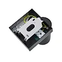 Deko-Light Leseleuchte CAN TILT SQUARE, IP20, GU10, eckige Basis mit Schalter, verstellbarer Kopf, schwarz