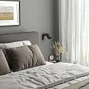 Deko-Light Leseleuchte CAN TILT SQUARE, IP20, GU10, eckige Basis mit Schalter, verstellbarer Kopf, schwarz