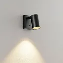 Leseleuchte CAN TILT SQUARE, IP20, GU10, eckige Basis mit Schalter, verstellbarer Kopf, schwarz