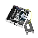 Leseleuchte CAN TILT SQUARE USB, IP20,eckig, GU10, eckige Basis mit Schalter / USB A+C Port, verstellbarer Kopf, weiß