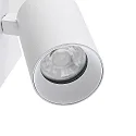 Leseleuchte CAN TILT SQUARE USB, IP20,eckig, GU10, eckige Basis mit Schalter / USB A+C Port, verstellbarer Kopf, weiß