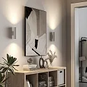 Wand-Aufbaustrahler CAN UP & DOWN, IP20, 2-flammig, Höhe 23cm, 2x GU10, starr, weiß