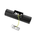 Deko-Light Wand-Aufbaustrahler CAN UP & DOWN, IP20, 2-flammig, Höhe 23cm, 2x GU10, starr, schwarz