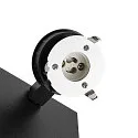 Deko-Light Leseleuchte CAN TILT SQUARE USB BASE MIX‘N MATCH 1/3, IP20, eckige Basis mit USB A+C Port + Schalter, GU10, ohne Schirm