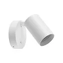 reading lamp CAN TILT ROUND BASE MIX'N MATCH 1/3 round, with switch, without shade, cardanic swivelling GU10 IP20, white 