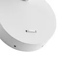 reading lamp CAN TILT ROUND BASE MIX'N MATCH 1/3 round, with switch, without shade, cardanic swivelling GU10 IP20, white 
