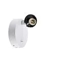 Leseleuchte CAN TILT ROUND USB BASE MIX‘N MATCH 1/3, IP20, GU10, runde Basis mit USB A+C Port + Schalter, ohne Schirm, weiß