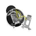 Deko-Light Leseleuchte CAN TILT ROUND USB BASE MIX‘N MATCH 1/3, IP20, GU10, runde Basis mit USB A+C Port + Schalter, ohne Schirm, weiß