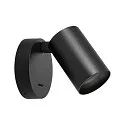Deko-Light Leseleuchte CAN TILT ROUND USB BASE MIX‘N MATCH 1/3, IP20, GU10, runde Basis mit USB A+C Port + Schalter, ohne Schirm, schwarz