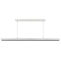 Pendelleuchte OFFICE THREE, UGR <6, Up/Down, 118cm, Pendel 250cm, 60W 4000K 7000lm 115/55°, DALI 2.0 steuerbar, signalweiß