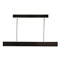 LED Pendelleuchte APOLLON, 110°, 28W, 2700K, 1755lm,  IP20, schwarz matt