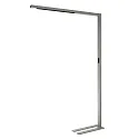 LED Stehleuchte OFFICE THREE PRO MOTION, IP20 IK06, 80W 2700-6500K 9500lm, CRi 95, UGR 6, Sensoren + Touch-Panel, silber