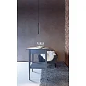 pendant luminaire SLIM DIM 1 flame, cylindrical, UGR < 19 IP20, deep black dimmable