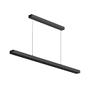 LED Pendelleuchte OFFICE THREE STANDARD UP AND DOWN, 180-264V AC, 56W 4000K, CRi>95, UGR 6, DALI steuerbar / dimmbar, schwarz