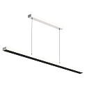 pendant luminaire OFFICE THREE PRO UP AND DOWN DALI controllable, direct / indirect IP20, mat, traffic white dimmable
