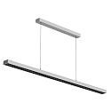 LED Pendelleuchte OFFICE THREE PRO UP AND DOWN, 220-240V AC, 77W 4000K, CRi>95, UGR 6, DALI steuerbar / dimmbar, hellgrau