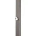 Deko-Light LED Stehleuchte OFFICE TWO UP AND DOWN, 80W 4000K 8300lm 2065cd 110°/90°, UGR <19, mit Dreh-Dimmer, 250cm Steckerkabel