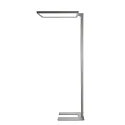 LED Stehleuchte OFFICE ONE MOTION UP AND DOWN, UGR <19, mit Sensor + Touch-Dimmer, aluminium, 80W 3000K 6700lm 110/90°