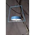 Deko-Light LED-Magnetleuchte MIRAM - Leuchtenkopf zur Kombination - Tisch-/Wand-/Pendelleuchte, IP54, Up/Down, 3.7V, 2.2W 3000K, blau