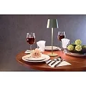 Deko-Light LED-Akku-Tischleuchte CANIS, IP65 IK04, 3.7V, 3.5W 2200/3000K, Touch-Dimmer, ohne USB-Ladestation & Netzteil, graugrün