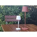 Deko-Light LED-Akku-Tischleuchte CANIS, IP65 IK04, 3.7V, 3.5W 2200/3000K, Touch-Dimmer, ohne USB-Ladestation & Netzteil, terracotta
