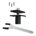 Deko-Light table lamp OFFICE THREE STANDARD MOTION up / down, with sensor, with touch dimmer IP20, deep black dimmable