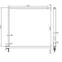 Deko-Light LED Tischleuchte OFFICE THREE PRO MOTION, IP20, IP20 IK06, 80W 2700-6500K 9500lm, CRi 95, UGR 6, Sensoren + Touch-Panel, silber