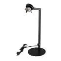 Tischleuchte CAN TILT BASE MIX'N MATCH 1/3, IP20, GU10, mit Kippschalter + Eurostecker-Kabel, ohne Schirm, schwarz