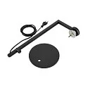 Deko-Light Tischleuchte CAN TILT BASE MIX'N MATCH 1/3, IP20, GU10, mit Kippschalter + Eurostecker-Kabel, ohne Schirm, schwarz