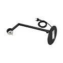 Deko-Light Tischleuchte CAN TILT BASE MIX'N MATCH 1/3, IP20, GU10, mit Kippschalter + Eurostecker-Kabel, ohne Schirm, schwarz