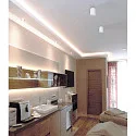 Deko-Light Deckenaufbau-Strahler BENGALA, IP20, zylindrisch, Ø 9.6cm, GU10 max. 50W, drehbar / schwenkbar, Aluminium, weiß