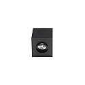 Deko-Light Deckenaufbau-Strahler BENGALA, IP20, eckig, 9.6cm, GU10 max. 50W, drehbar / schwenkbar, Aluminium, schwarz