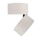 LED ceiling luminaire UNI II, 9W 3000K 670lm 35°, dimmable, white