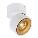 LED ceiling luminaire UNI II, 9W 3000K 670lm 35°, dimmable, white