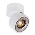 LED ceiling luminaire UNI II, 9W 3000K 670lm 35°, dimmable, white