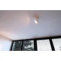 LED ceiling luminaire UNI II, 9W 3000K 670lm 35°, dimmable, white