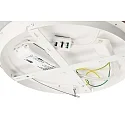 Deko-Light LED Deckenaufbauleuchte MEROPE, 40cm, 30W, 3000/4000K, IP20, kaffee