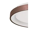 Deko-Light LED Deckenaufbauleuchte MEROPE, 40cm, 30W, 3000/4000K, IP20, kaffee