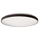 LED Deckenaufbauleuchte MEROPE, 80cm, 60W, 3000/4000K, IP20, schwarz