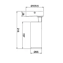 Deko-Light LED Strahler LUCEA TILT DTW, 10W 1800-2700K , 750lm 36°,  CRi >90, inkl. Ring (schwarz), dim-to-warm, schwenkbar, weiß