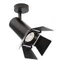 Deko-Light LED Strahler LUCEA TILT DTW, 10W 1800-2700K , 750lm 36°,  CRi >90, inkl. Ring (schwarz), dim-to-warm, schwenkbar, tiefschwarz