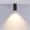 Bad-Downlight / Deckenstrahler CAN IP44, GU10, starr, schwarz