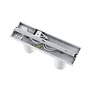 Deckenstrahler CAN TILT SQUARE, IP20, 2-flammig, eckige Basis, Länge 30.5cm, 2x GU10, verstellbar, weiß