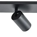 Deko-Light Deckenstrahler CAN TILT SQUARE, IP20, 3-flammig, eckige Basis, Länge 48cm, 3x GU10, verstellbar, schwarz