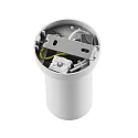 Deckenstrahler CAN TILT ROUND, IP20, 1-flammig, runde Basis, Ø 8cm, GU10, verstellbarer Kopf, weiß